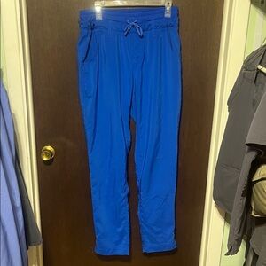 Koi tech women’s royal blue scrub bottoms size medium tall